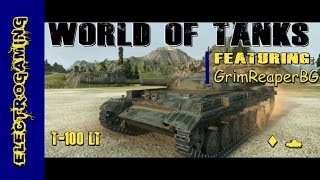 World of Tanks T-100 LT 10 Frag Map Run #WorldofTanks