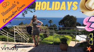 Holidays Vocabulary in English (Conversation with Hannah - Elementary English)