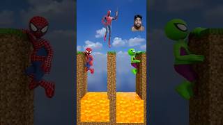 GTA V Please Help Spiderman in Lava Pit Challenge vs Spider Baby #gta #shortvideo #animation