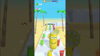 Juice run satisfying Android games #gameshorts #gameplay