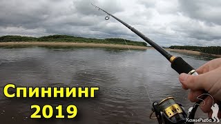 Спиннинг 2019 в черте города. Окунь в Кировском парке.