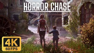 Horror Chase - A Plague Tale Saga (4K60FPS No Commentary)