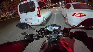 Yamaha MT-25 Gece Gezintisi | DJI Osmo Action 5 Pro Aksiyon Kamera ile İlk Deneyim | Mardin