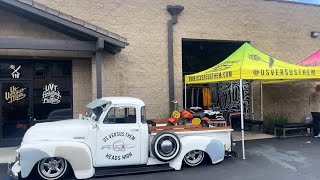 1953 Chevrolet 5 Window Pickup. It was transported Enclosed from Murrieta, CA to West Columbia, SC