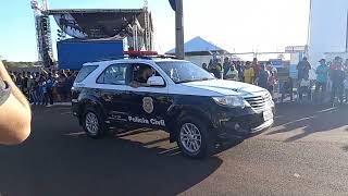 Um pouco do desfile civico do Aniversario de 85 Anos de andradina 2022.