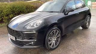 2015 65 Porsche Macan S 3.0 Diesel Automatic Jet Black Metallic MEGA SPEC ULEZ COMPLIANT