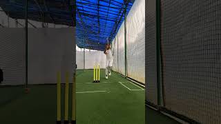 The Art of Fast Bowling in Slow Motion | #shorts #cricket #fastbowlingaction