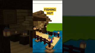 Minecraft Fisherman hut #minecraftshorts #minecraft #minecraftbuilding