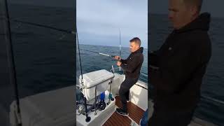 Epic Fishing Battle with a 55lb Tope!"