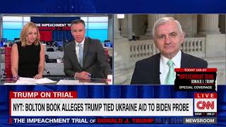 Reed Discusses Impeachment Trial on CNN Newsroom