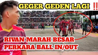 GEGER GEDEN‼️ RIVAN MARAH TUNJUKAN SMASH ALA JEPANG.