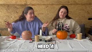 Painting Pumpkin - Girl Talk