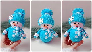 ☃️ Snowman DIY 🎄 Christmas Crafts 🎄 Christmas decorations 🎄 Christmas Gift