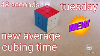 cubing time Tuesday😀😀👍👍