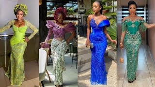 Stunning Multicolor Lace Asoebi Styles: Exquisite Asoebi for Every Occasion