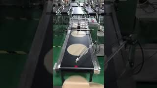 Big round paper sheet paging feeding counting machine