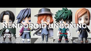 Nendoroid Unboxing | JJK, My Hero Academia, AOT, Demon Slayer