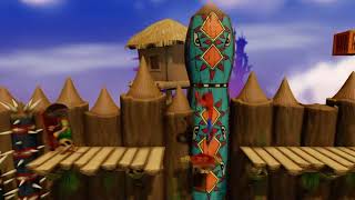 How can you beat this Crash bandicoot level Native Fortress