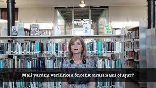 (Fin-024) Mali yardım verilirken öncelik sırası nasıl oluşur?