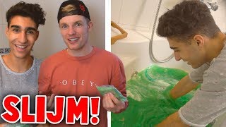 EIGEN SLIJM BAD MAKEN MET ENZOKNOL!