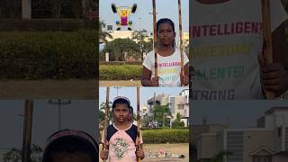 My Students🏋️‍♀️double stick Silambam|Speed Challenge #silambam #silambambasicsteps #sarathsilambam