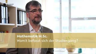 Mathematik M.Sc.: Womit befasst sich der Studiengang?