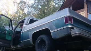 1977 chevy c10 2.5" dual exhaust