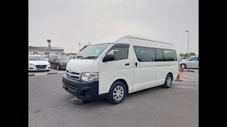 2012 TOYOTA HIACE COMMUTER VAN