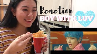 [REACTION] IN MY DORM REACTING TO BTS (방탄소년단) - Boy With Luv (작은 것들을 위한 시) feat. Halsey'