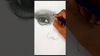 how to draw eyes and nose easy | #subscribe #short #youtubeshorts