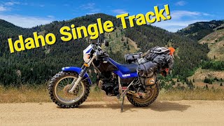 The Journey Begins Two Yamaha TW200s tackle Idaho single track!