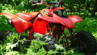 First Ride on our Honda 400EX!