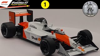 1:43 Formula 1 The Car Collection Magazine #1 McLaren MP4/4 - 1988 Ayrton Senna - Panini Collections