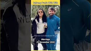 Bajrang puniya & Sangeeta Phogat Beautiful 😍 Couples #shorts #youtubeshorts