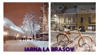 Iarnă ca-n povești în Brașov