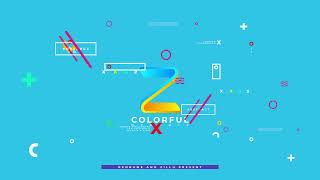 Colorful Logo Typo Intro | *FREE* Template