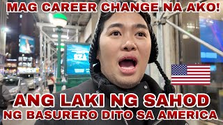 SOBRANG LAKI PALA NG SAHOD NG BASURERO SA NEW YORK!