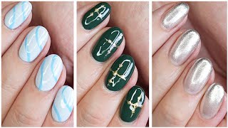 Winter Nail Art 2024 ❄️ Easy & Trendy Nail Design Compilation!