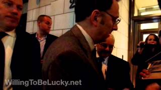 Jim Caviezel & Michael Emerson outside of the Paley Center