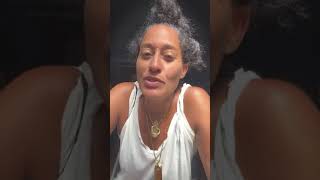 Tracee Ellis Ross in Instagram live