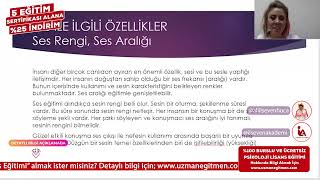 İLSEVEN AKADEMİ DİKSİYON  EĞİTİMİ 2 BÖLÜM