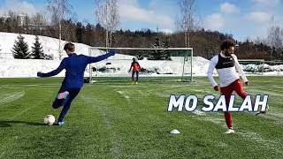 Mohamed Salah FOOTBALL CHALLENGES - Goals and Dribbling