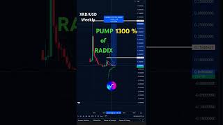 🚀 PUMP of XRD 🥳 200% and 1300 % #xrd #radix #crypto