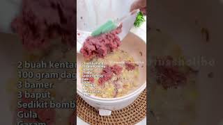 RESEP PERKEDEL DAGING SIMPLE DAN ENAK