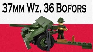 Cobi small army WW2 37mm  wz. 36 Bofors (2184) Quick build + review