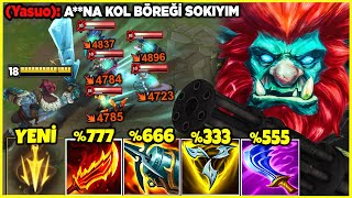 YENİ %9999 SALDIRI HIZI TRUNDLE !! SÖVÜLMEDİK YERİM KALMADI !! | Ogün Demirci