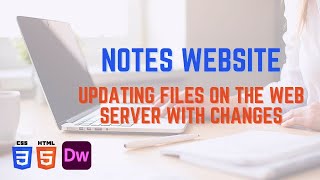 Updating Files on the Web Server with Changes