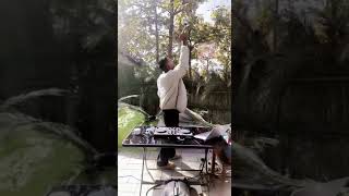 Played a sunrise set at Soulwood Village, Patalapani waterfall, Indore, India #shorts #ytshorts