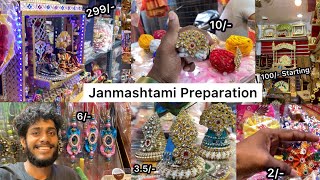 Krishna janmaashtami 🦚🙏 की Shopping देख कर दिल खूश हो जाएगा | Fam Ayus Vlogs