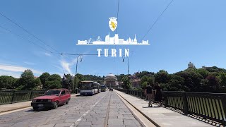 DRIVING DOWNTOWN TURIN 🇮🇹 4K⁶⁰